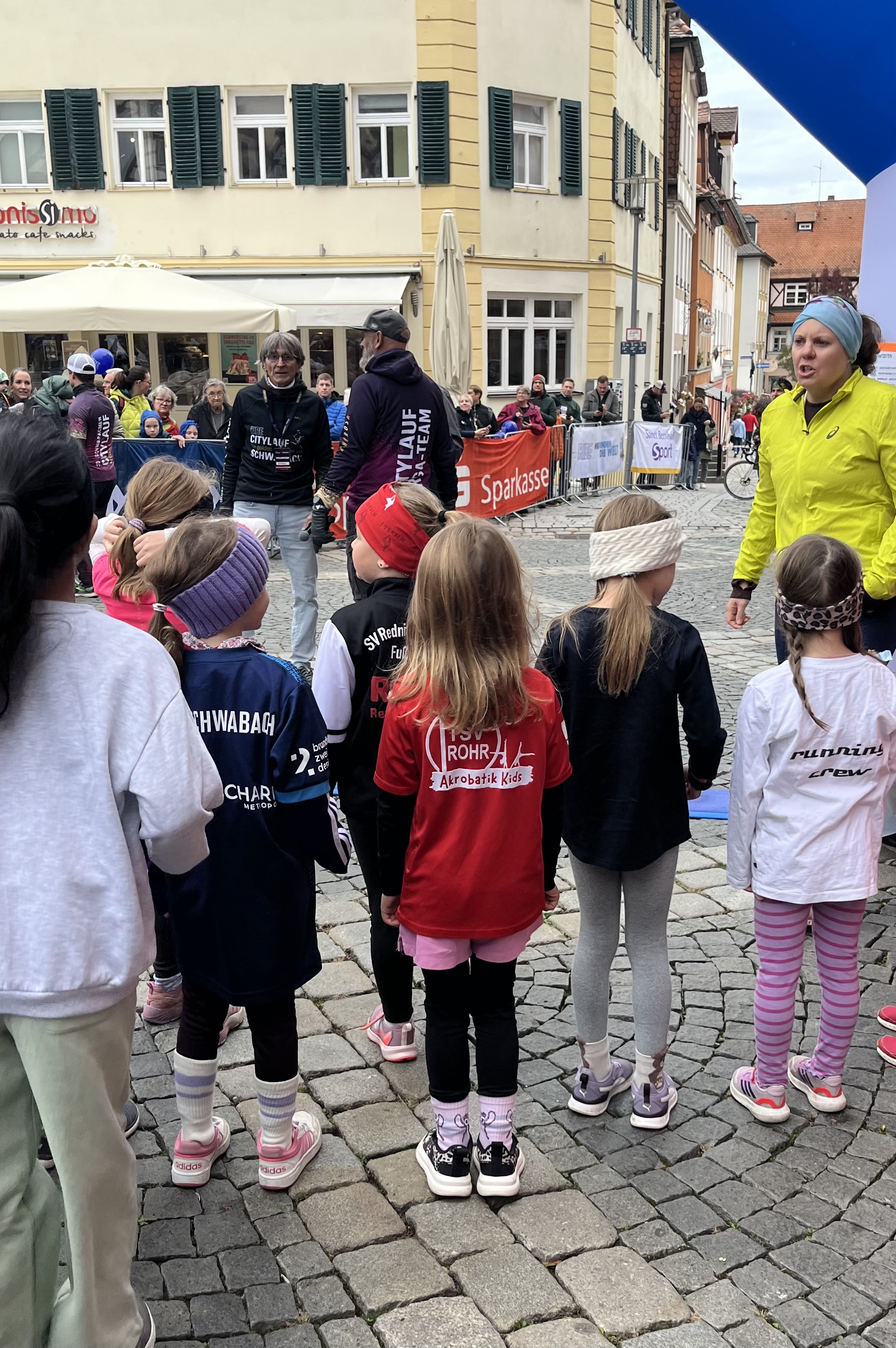 Stadtlauf Akrobatik