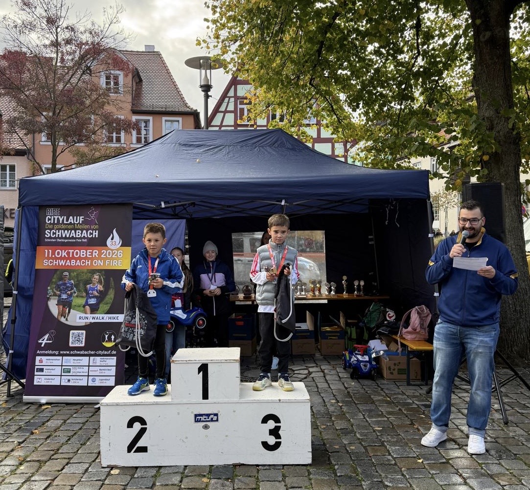 Stadtlauf Podest